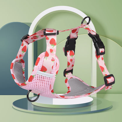 New style dog chest strap vest