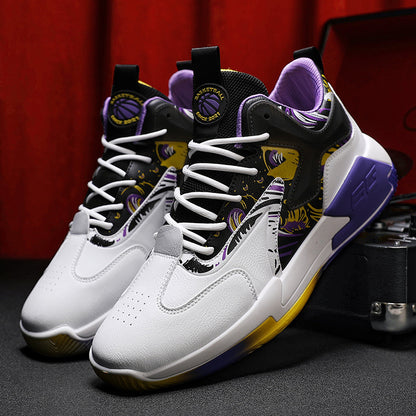 Men's Basketball Shoes - Breathable Anti-slip