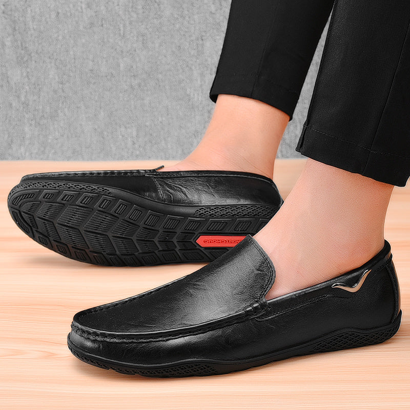 Leather Men Shoes Luxury Trendy 2022 Casual Slip on Formal Loafers Men Moccasins Italian Black Male Driving Shoes Sneakers