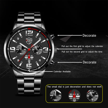 Sports Casual Leather Watch