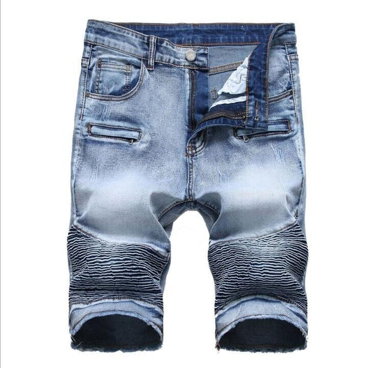 Men's Casual Relaxed Slim Fit Denim Jean Short
