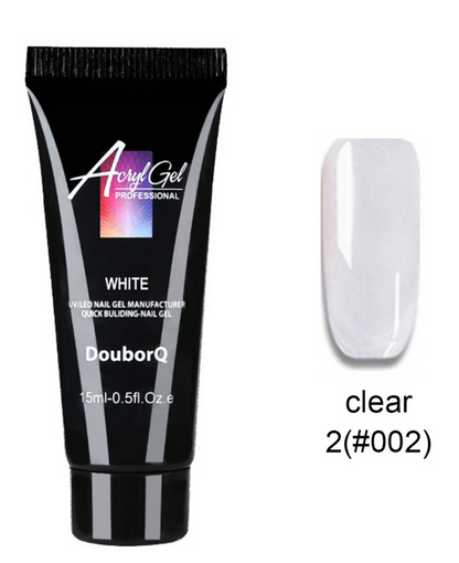 Polygel Pack Mold Tips - 3 Color