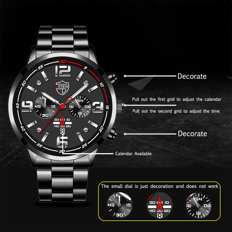 Sports Casual Leather Watch