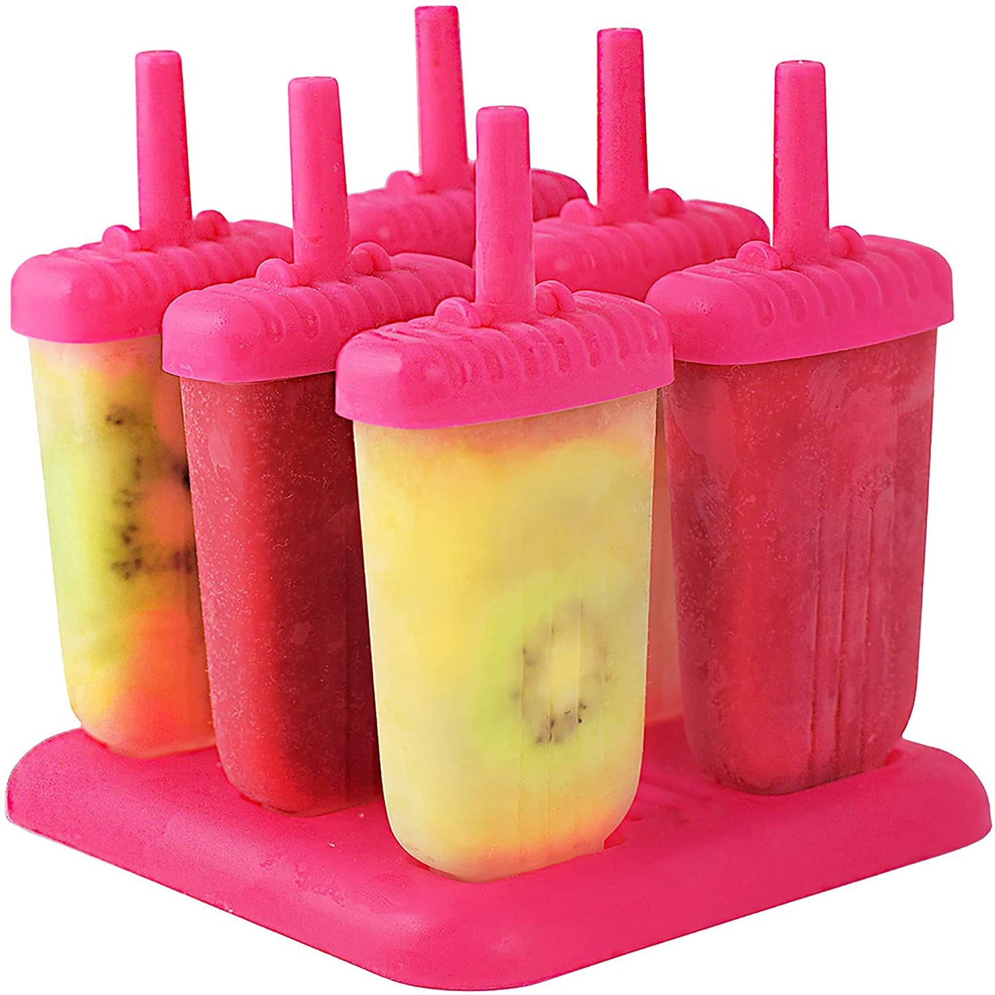 Popsicle Molds - Reusable Ice Cream DIY Ice Pop Maker