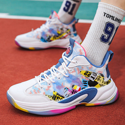 Breathable - cushioning Basketball shoes