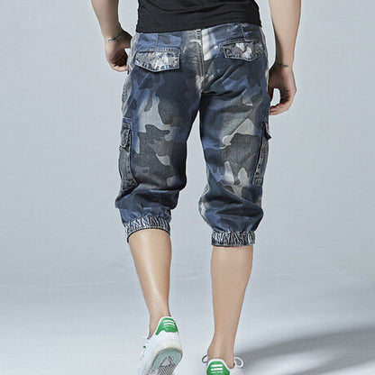 Men's Cargo Shorts with Pocket Cotton Relaxed