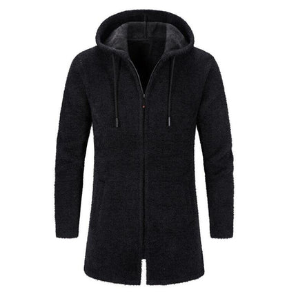 Men Hooded Cardigan Sweaters Outwear