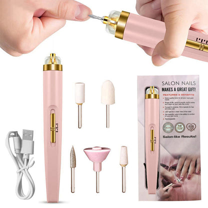 Electric Nail Drill - Nail Manicure with Light