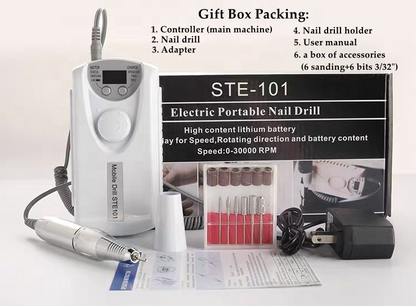 Portable Electric Professional File Kit