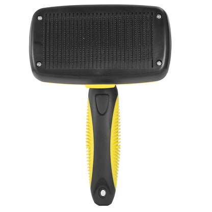 Self-Cleaning Slicker Brush-Pets Grooming Shedding-Hair Grooming Remover
