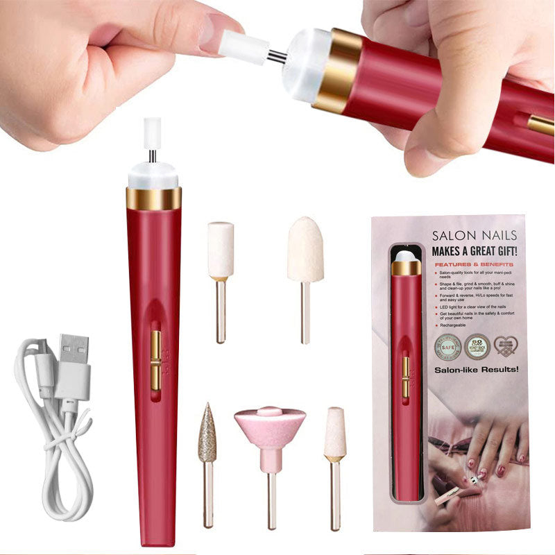 Electric Nail Drill - Nail Manicure with Light