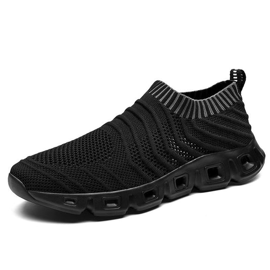 Slip-on Casual Shoes - Fly Woven Running Sneaker