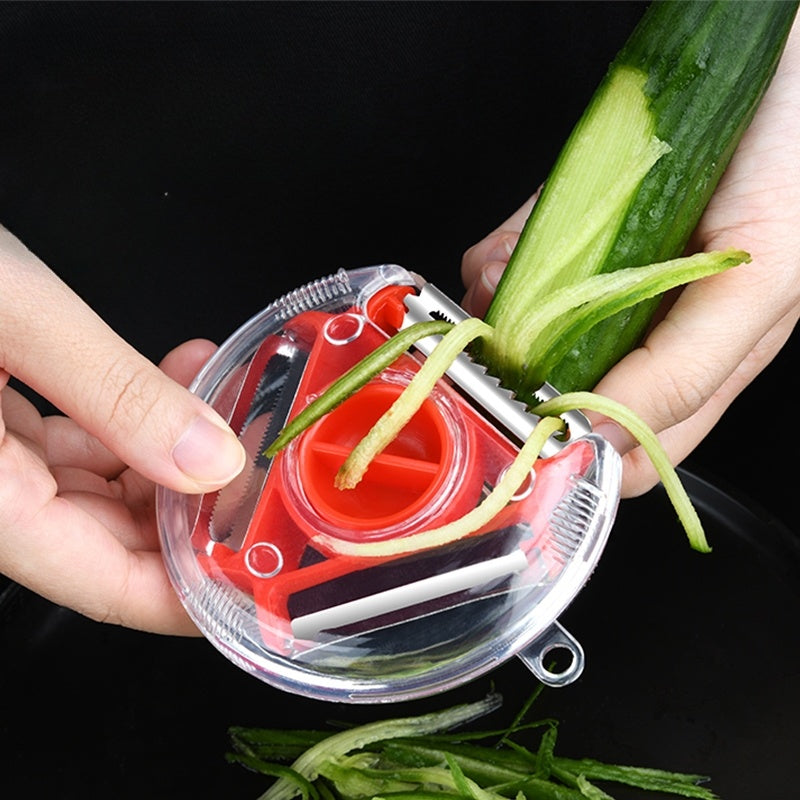 Multi-functional Peeler/Slicer/Grater for Vegetables and Fruit