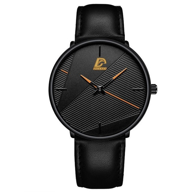 Minimalist Men's Business Wristwatch