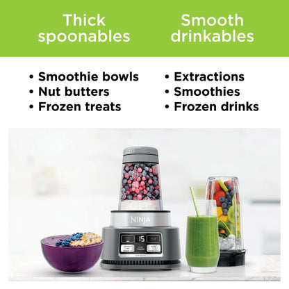 Ninja Foodi Smoothie Bowl Maker and Nutrient Extractor Blender