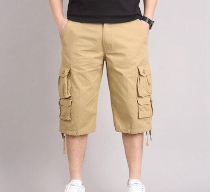 Men's Lightweight Multi Pocket Casual Cargo Shorts