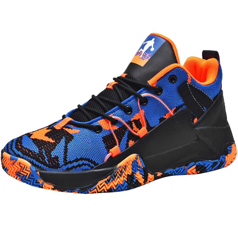 Men's Street Basketball Shoes - Breathable - Wear-Resistant