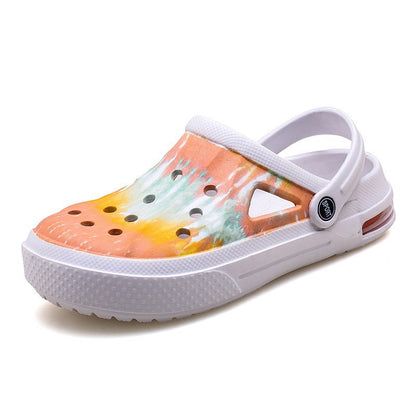Women's Colorful Hollow Out Clogs; Lightweight Non Slip Breathable Sandals; Outdoor & Indoor Slippers