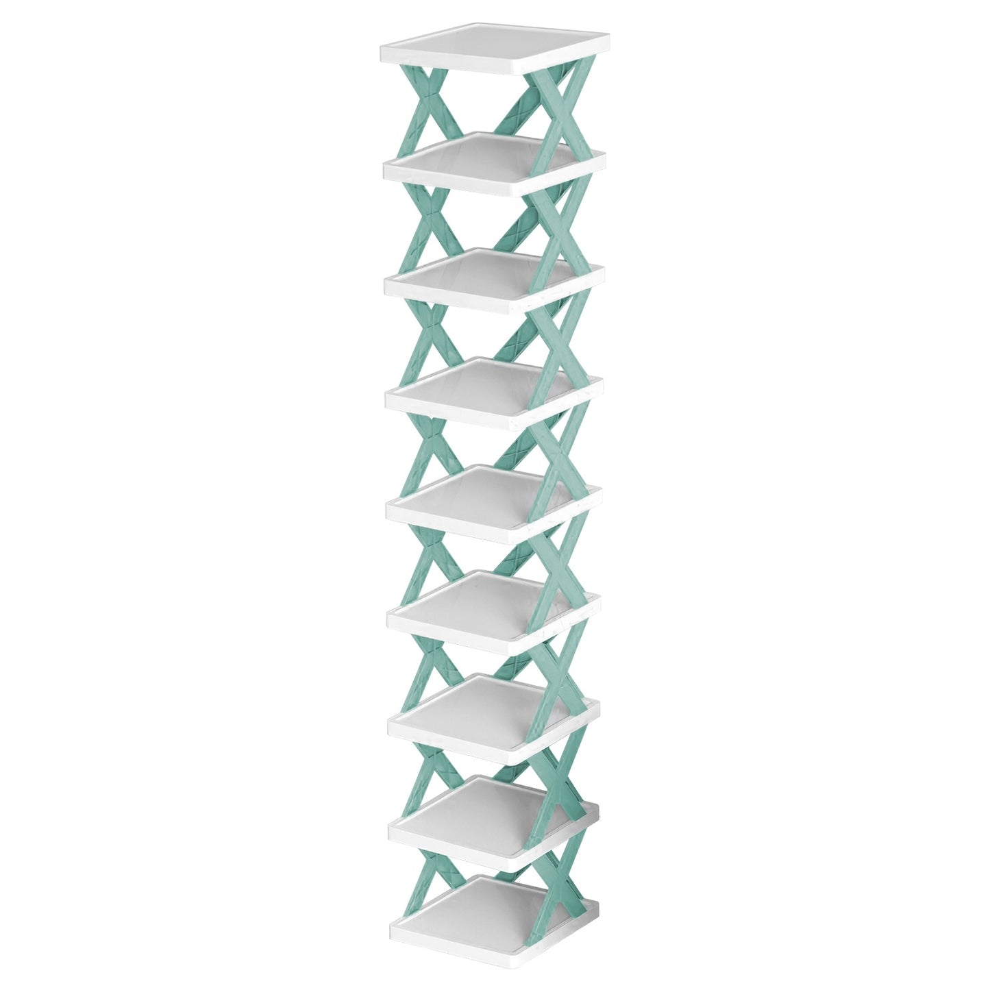 9 Tier Narrow Vertical Shoe Organizer
