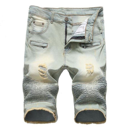 Men's Casual Relaxed Slim Fit Denim Jean Short