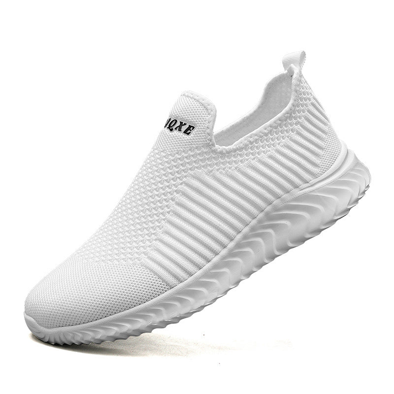 Lightweight Breathable White Fashion Casual Walking Shoes