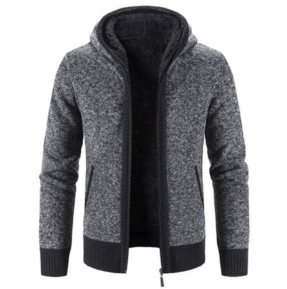 Men's Full Zip Knit Cardigan Sweaters with Pockets