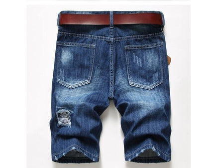 Men's Slim Fit Denim Shorts