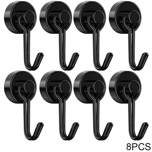 4/8/10pcs Heavy Duty Neodymium Magnet Hook