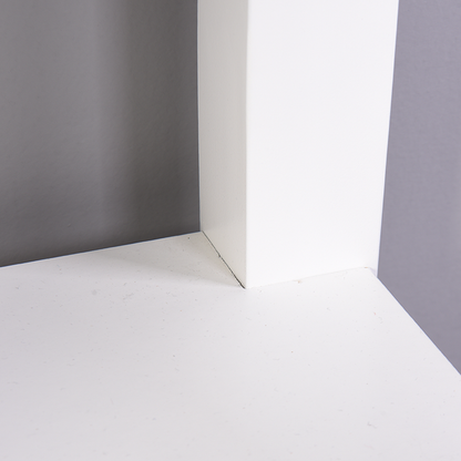 White Floor-standing Storage Table with a Drawer