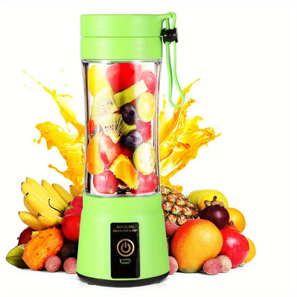 380ML Portable Blender With 6 Blades Rechargeable USB
