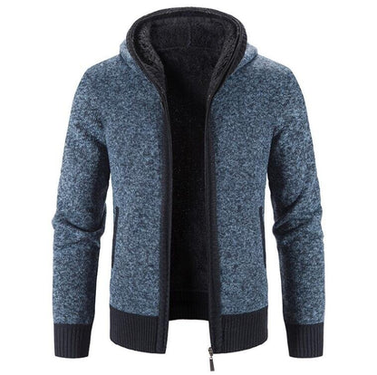 Men's Full Zip Knit Cardigan Sweaters with Pockets