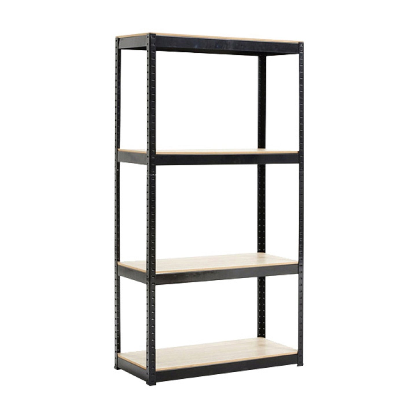4 Tier Adjustable Garage Storage Shelving - Heavy Duty Metal Storage Utility Rack