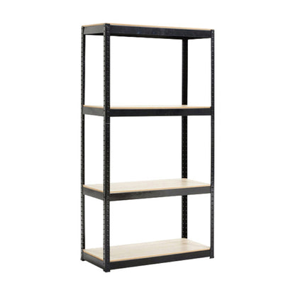4 Tier Adjustable Garage Storage Shelving - Heavy Duty Metal Storage Utility Rack