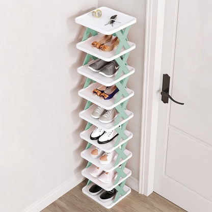 9 Tier Narrow Vertical Shoe Organizer