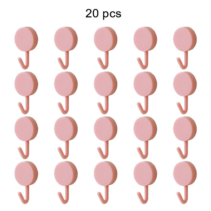 20pcs Self Adhesive Non-Marking Wall Hook