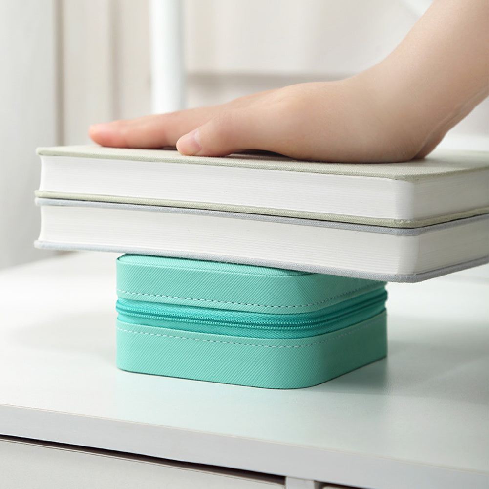 Portable Jewelry Storage Box - Leather Case