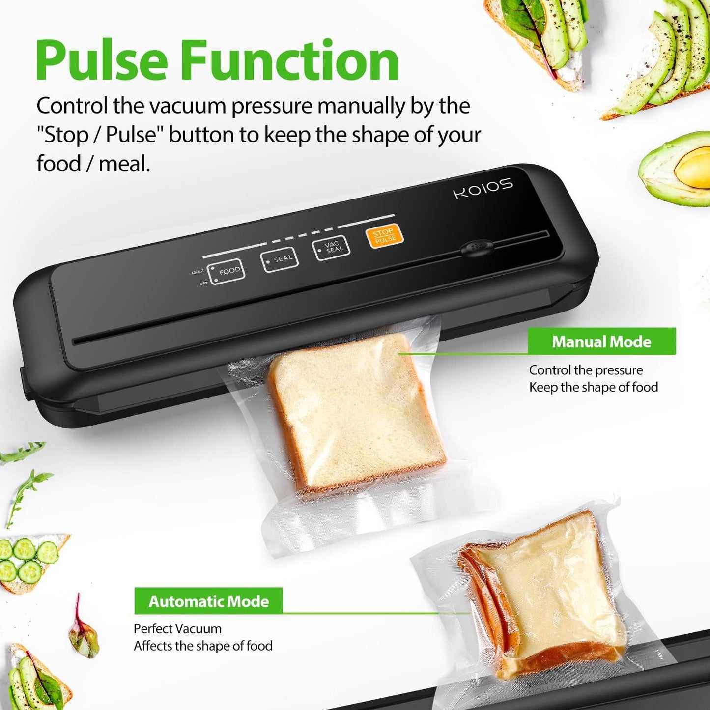 Vacuum Sealer - Built-in Cutter