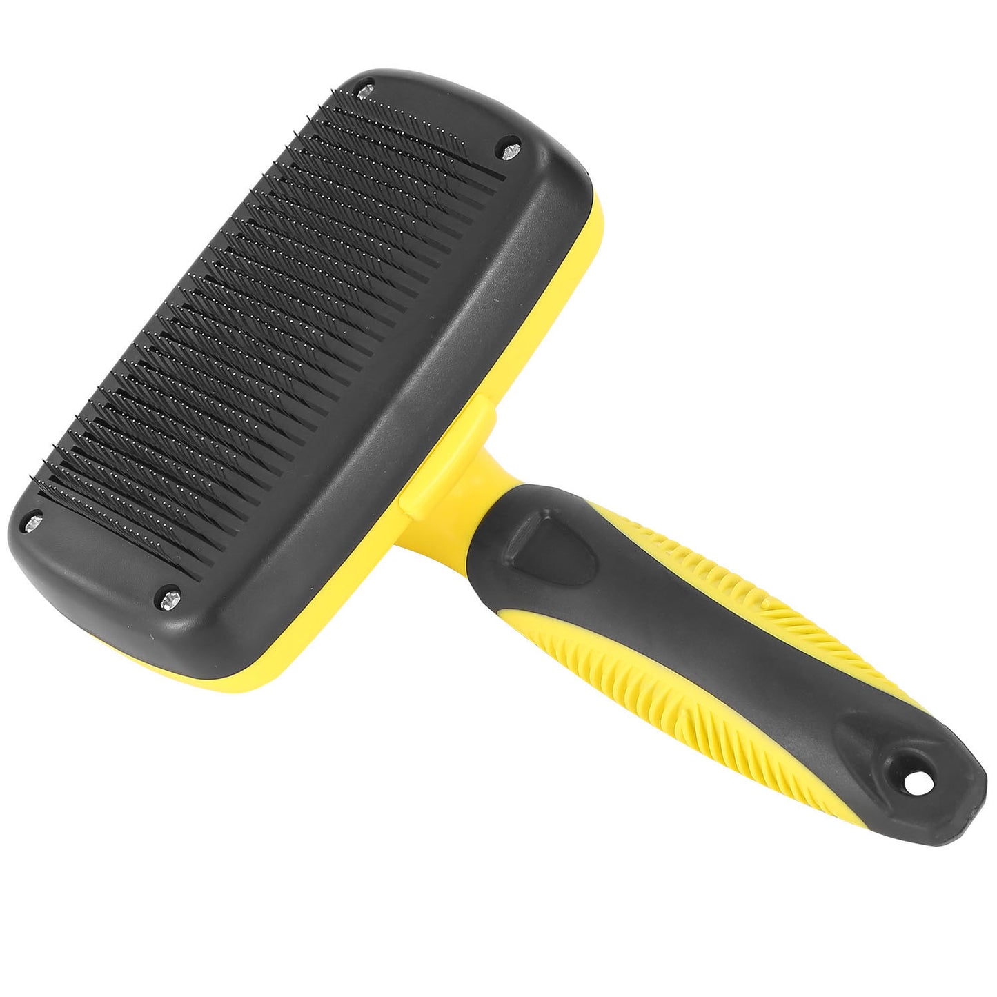 Self-Cleaning Slicker Brush-Pets Grooming Shedding-Hair Grooming Remover