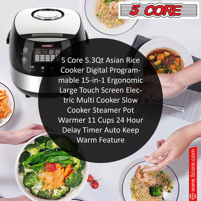 Electric Steamer, Digital Rice Pot Multi Cooker