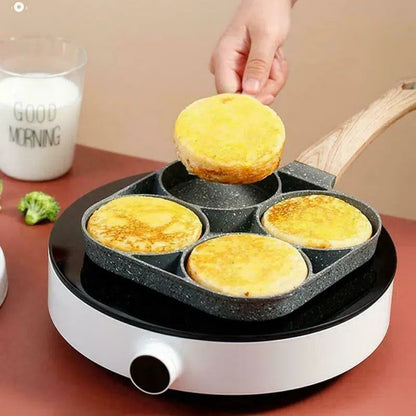 Fried Egg Hamburger Maker; Four-hole Fried Egg Pan
