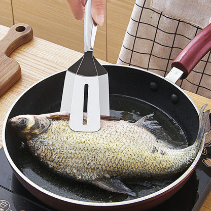 Stainless Steel Steak Clip Pancake - Barbecue Spatula