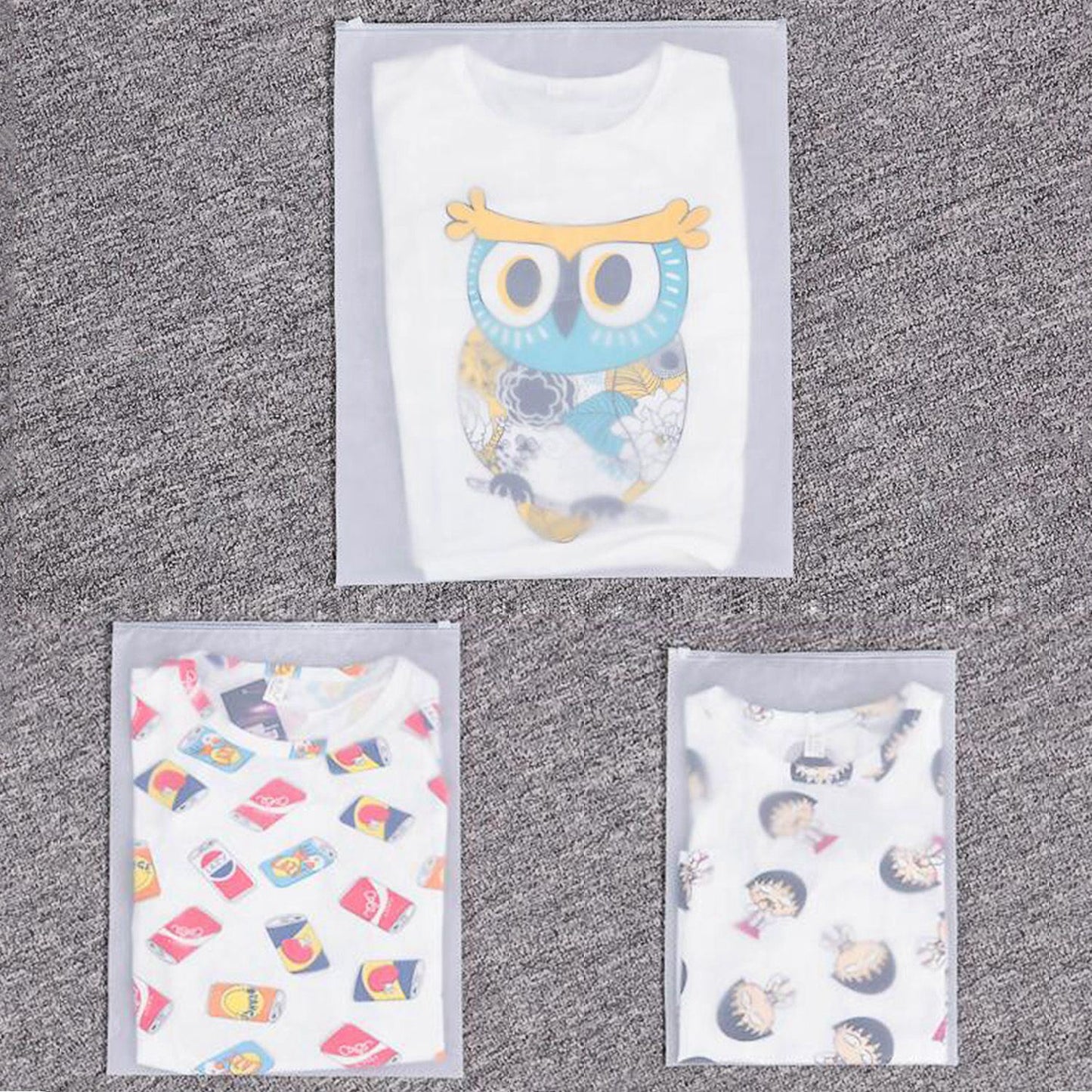9Pc Clothes Storage Bags - Travel Luggage Organizer - Packing Cubes