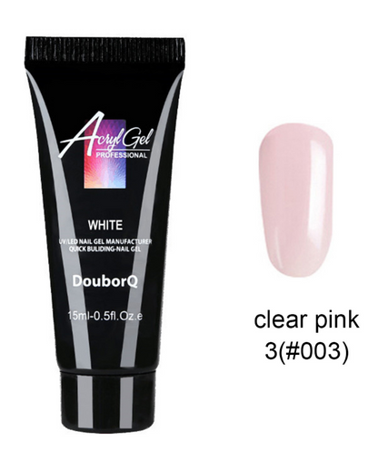 Polygel Pack Mold Tips - 3 Color