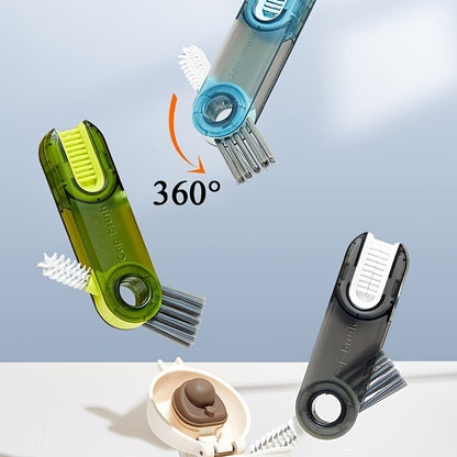 3 In 1 Cup Lid Gap Cleaning Brush Set
