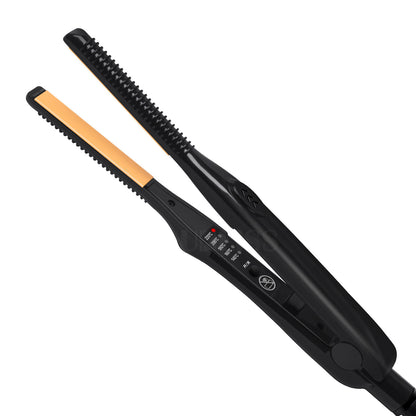 2-in-1 Professional Mini Hair Straightener and Curler