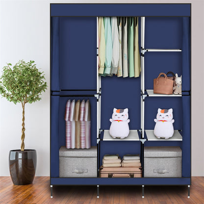 71" Portable Closet Wardrobe - Storage Organizer with Shelf