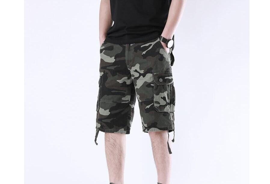 Men's Camouflage Cargo Shorts