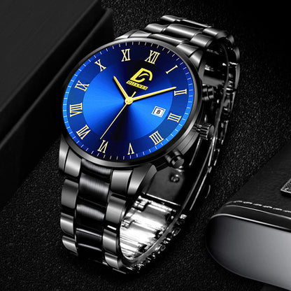 Men's Gold Stainless Steel Watch