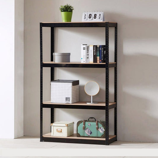 4 Tier Adjustable Garage Storage Shelving - Heavy Duty Metal Storage Utility Rack