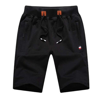 Men's Shorts Casual Elastic Waist Fleece Shorts